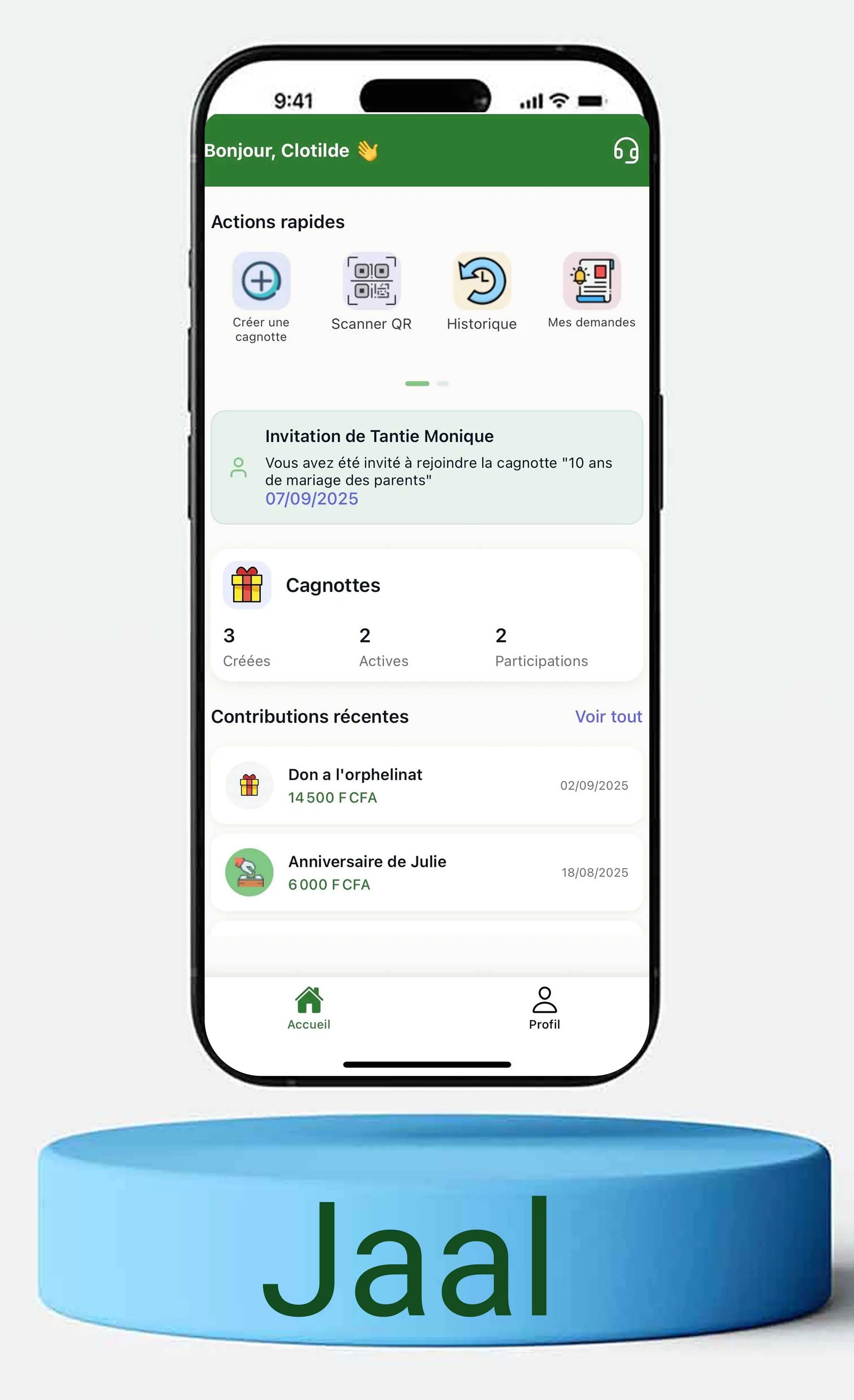 App mobile Jaal